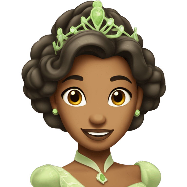 Princess Tiana Form Disney  emoji