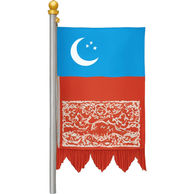 Uyghur flag emoji