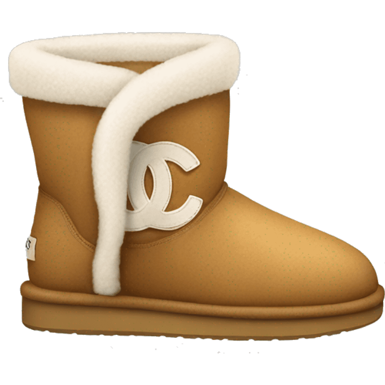 Chanel Ugg emoji