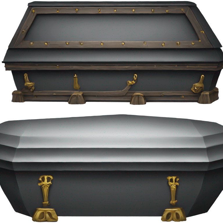 Gothic coffin emoji