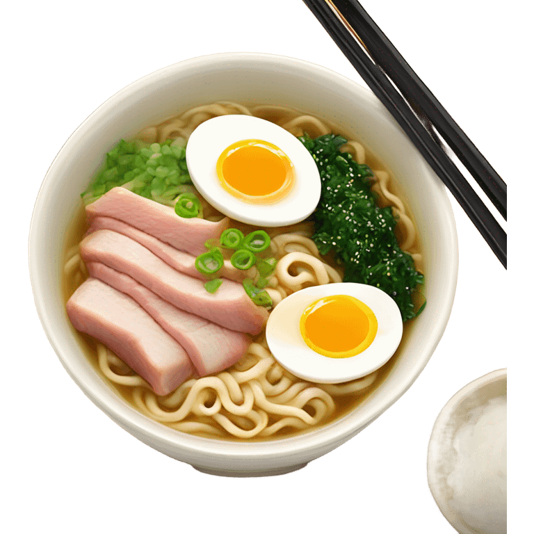 Ramen bowl emoji