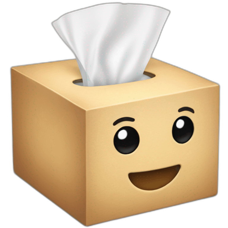 Tissue box emoji