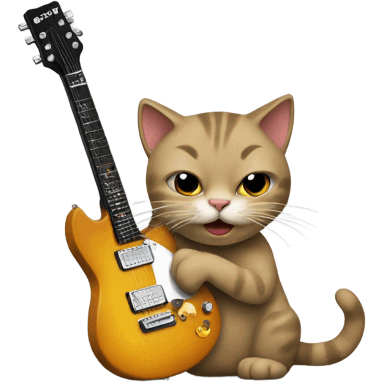 cat-guitar-rock-coin emoji