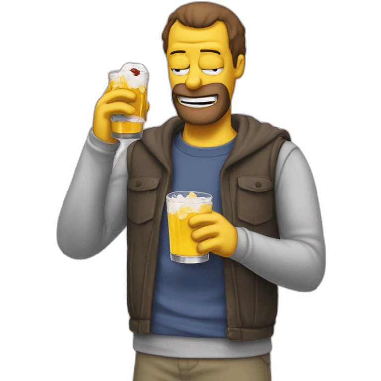 homer simsonp drink bear emoji