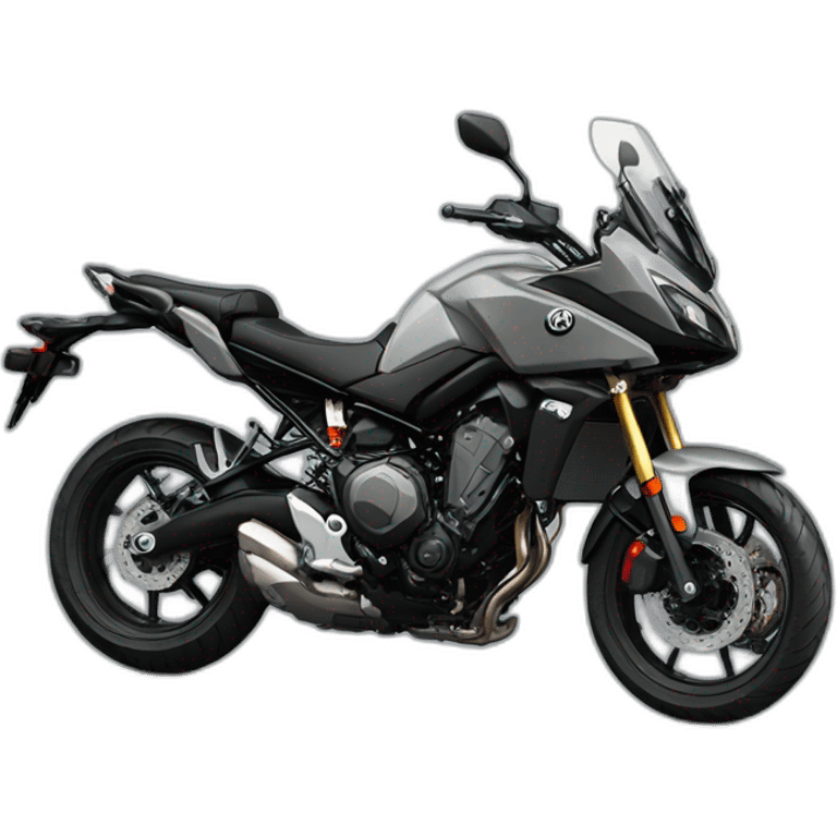 moto yamaha tracer 700 gris kamo emoji