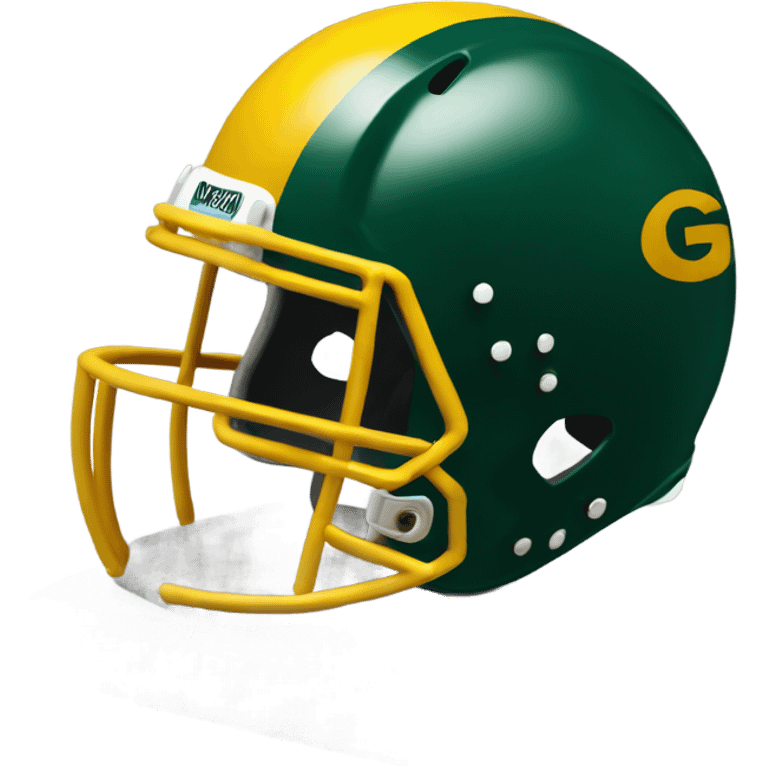 Greenbay helmet and gravestone  emoji