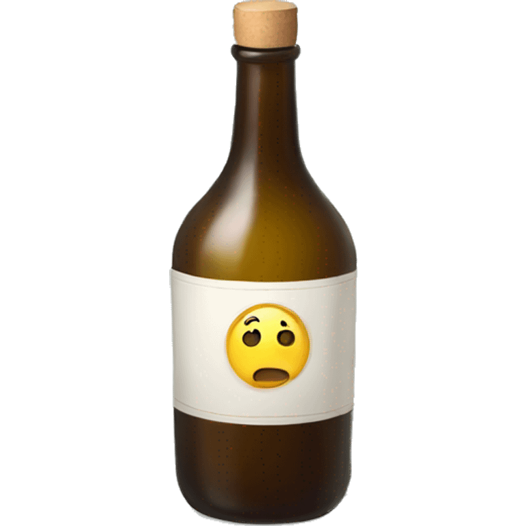 bottle of winr emoji