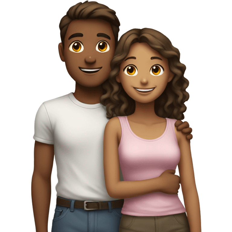 Boyfriend and girlfriend  emoji