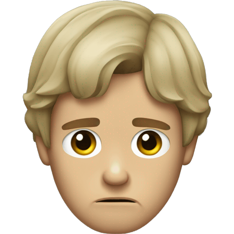 Luke Skywalker sad emoji