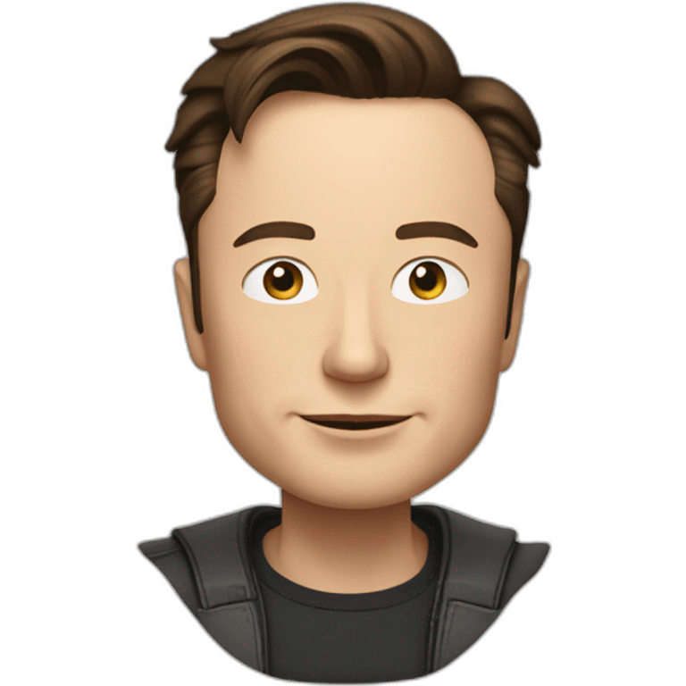 elon musk zeigt emoji