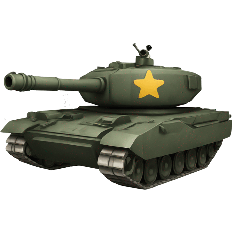  Tank with  Star emoji