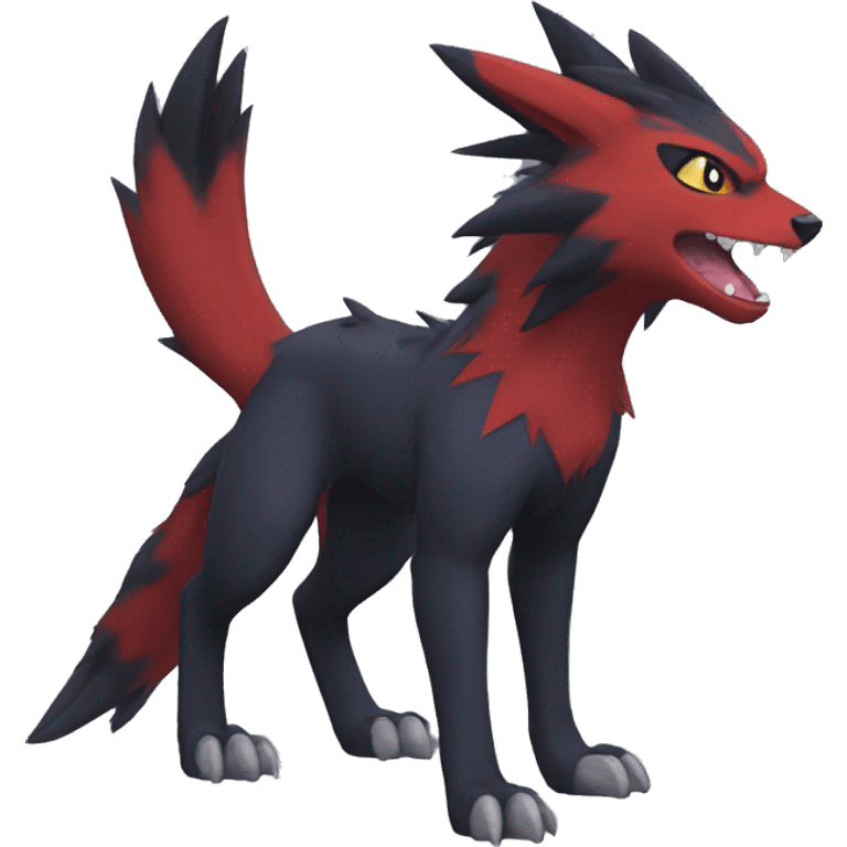 Nargacuga-Litten-Zoroark full body emoji