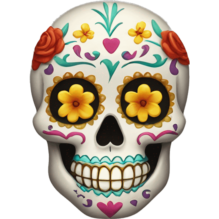 Sugar skull emoji