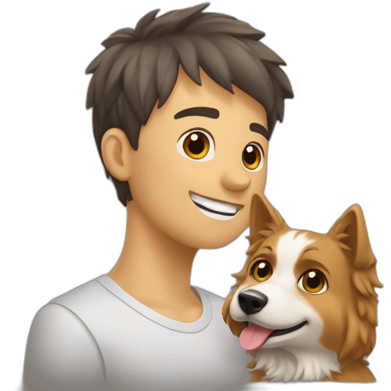 Chat et chien emoji