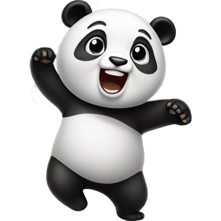 panda shakin its bottom emoji