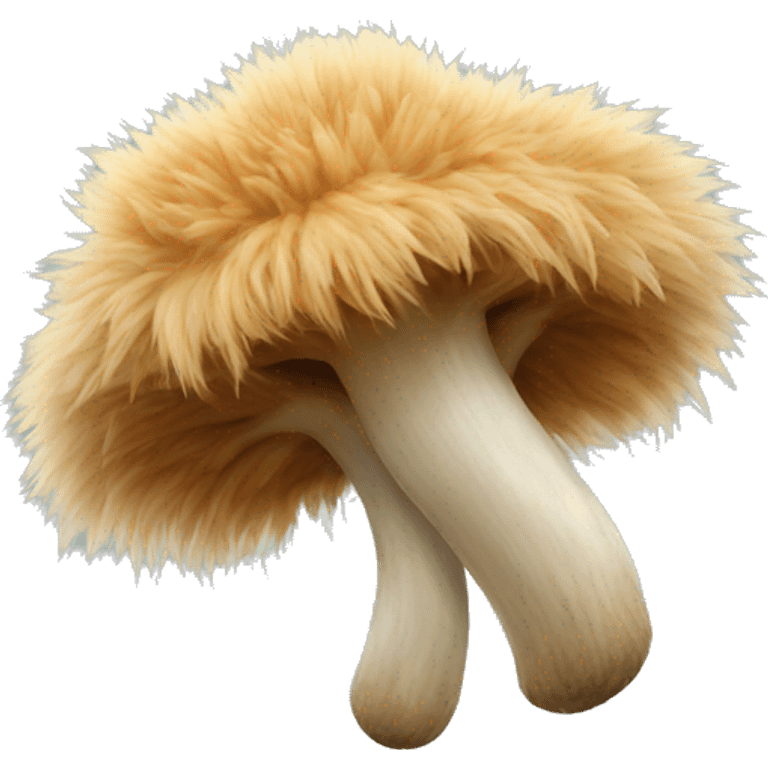 lion's mane mushrooms emoji