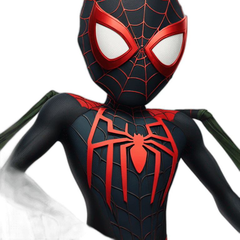 Spider-man miles morales  emoji