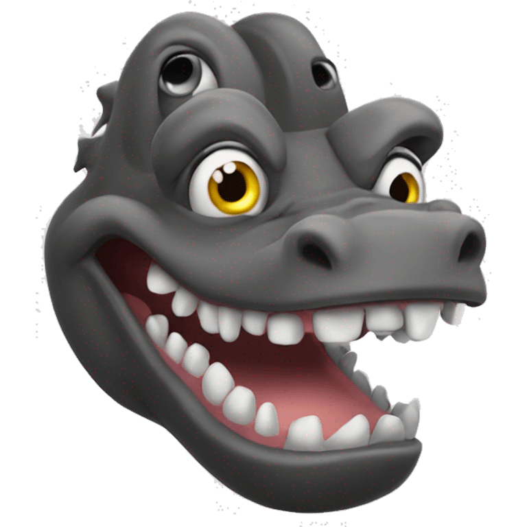 cartoony crocs character that is evil and says "deze wil ik" emoji