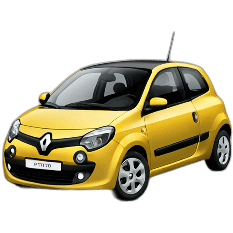 Renault twingo 1 couleur or emoji