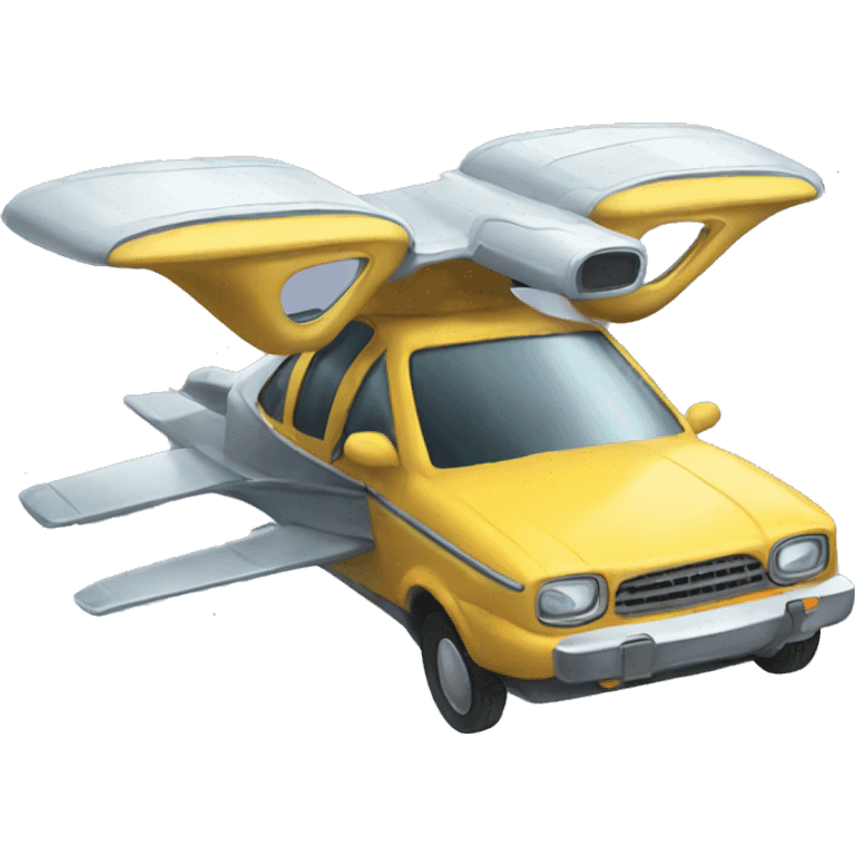 flying car emoji