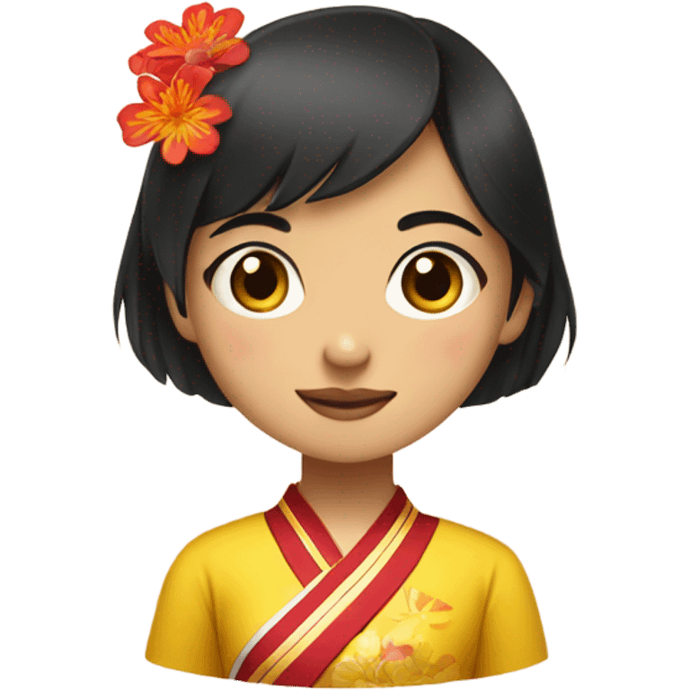 Vietnamese girl  emoji