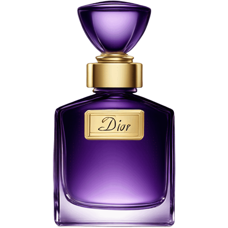 Purple Dior perfume emoji