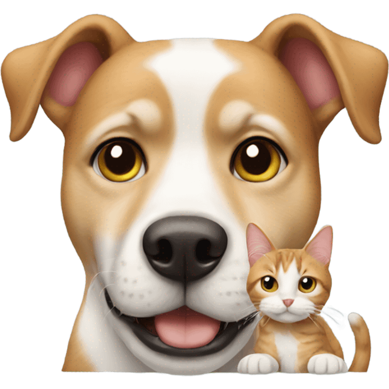 Dog and cat emoji