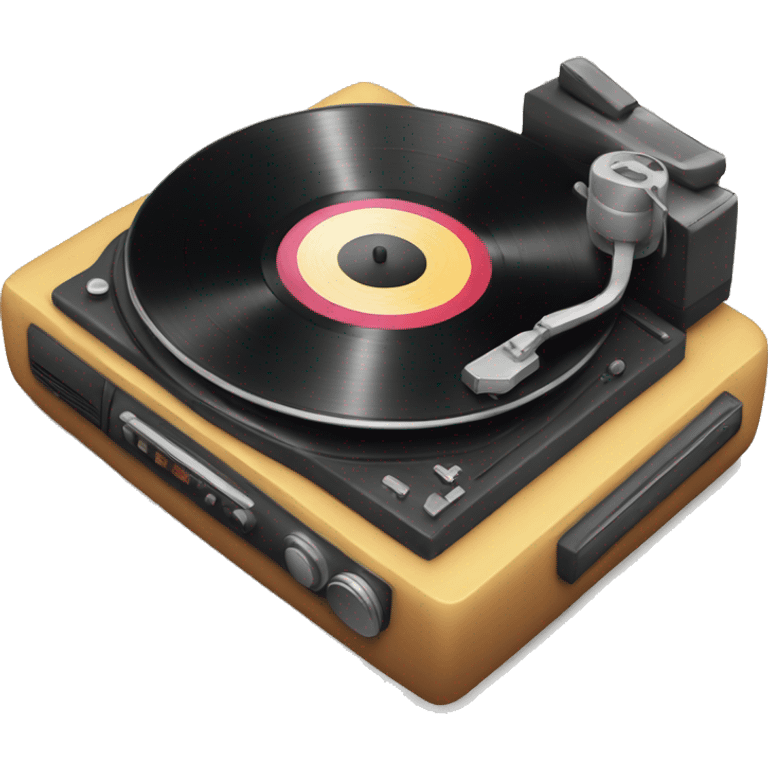 vinyl record player emoji