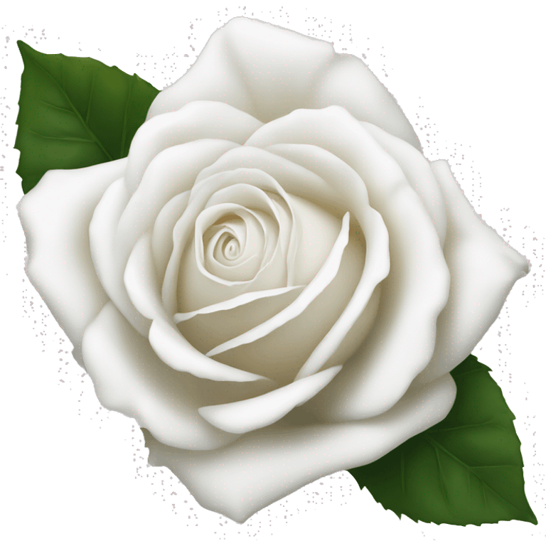 White rose emoji