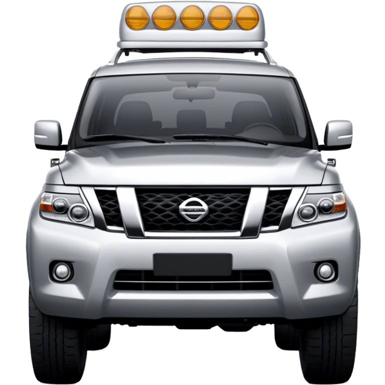 Nissan Patrol - Nissan (Model Year: 2022) (Iconic colour: Silver) emoji