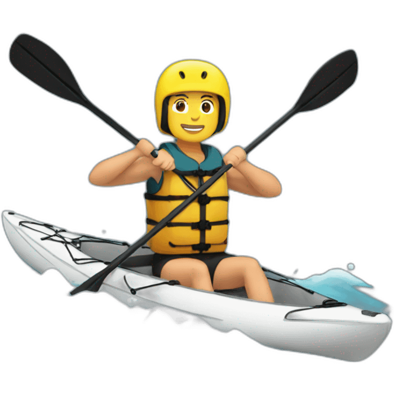 kayaker emoji