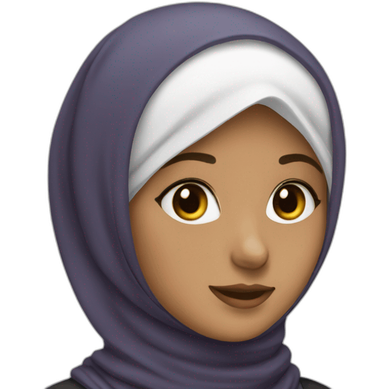 Hijab girl exa emoji