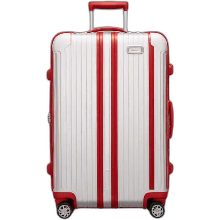 Essential Cabin luggage Red rimowa emoji