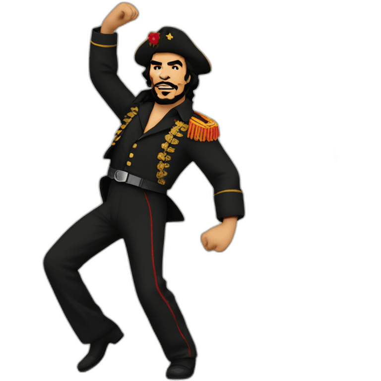 Che guevara dancing flamenco emoji