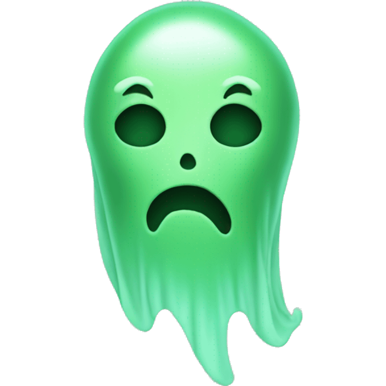 Ghost green emoji