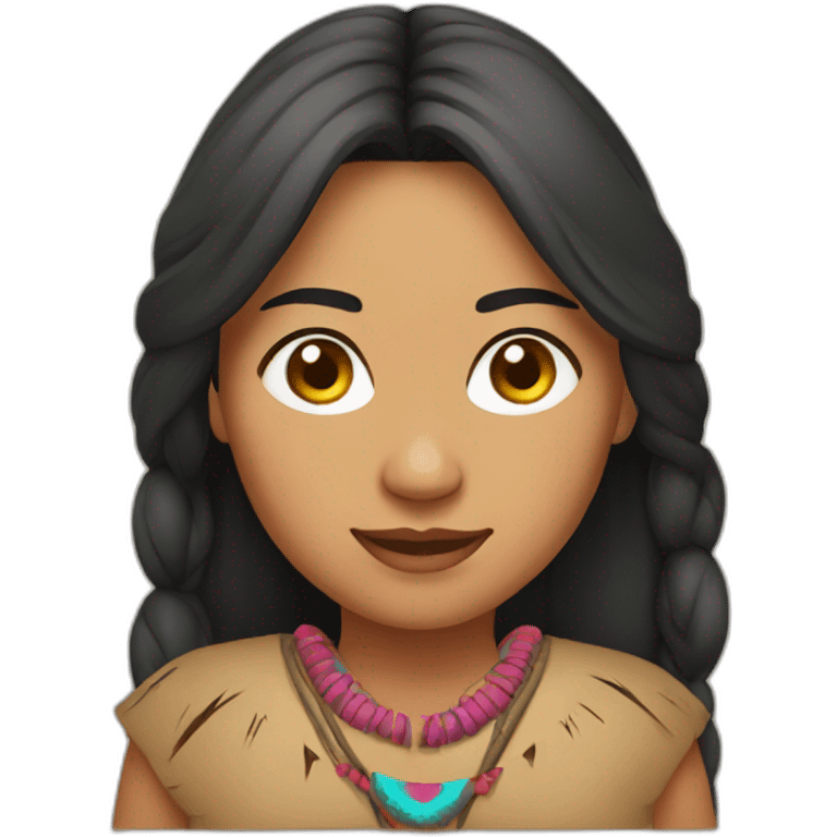 Navajo woman emoji