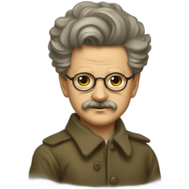 Leon Trotsky young emoji