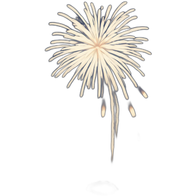 white-fireworks emoji