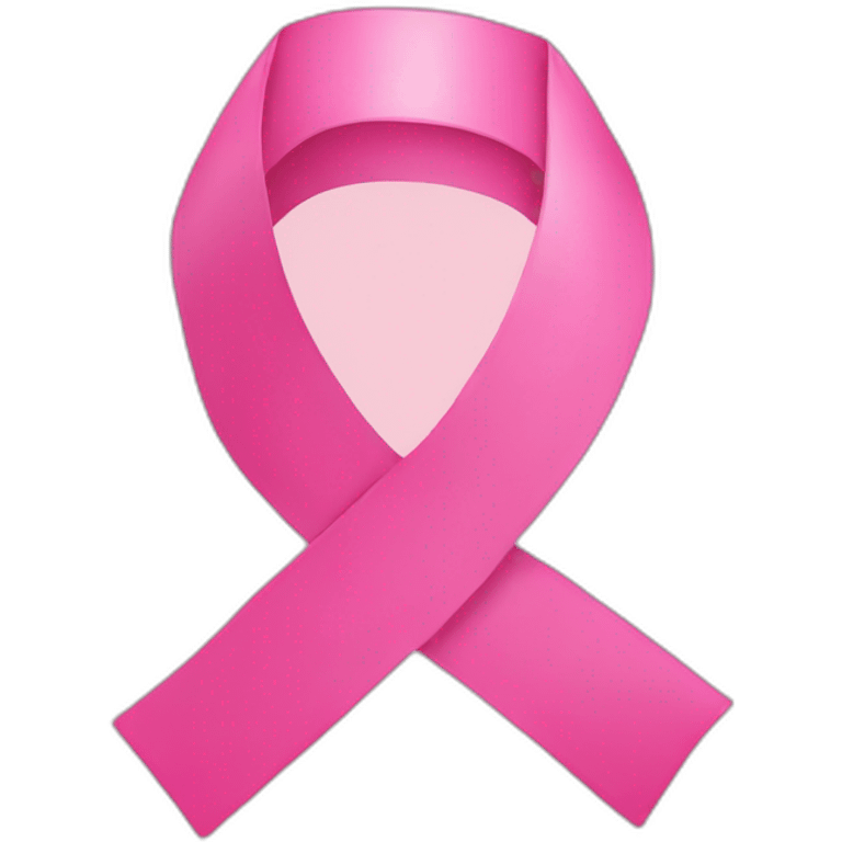 Fighting #BreastCancer Pink ribbon emoji