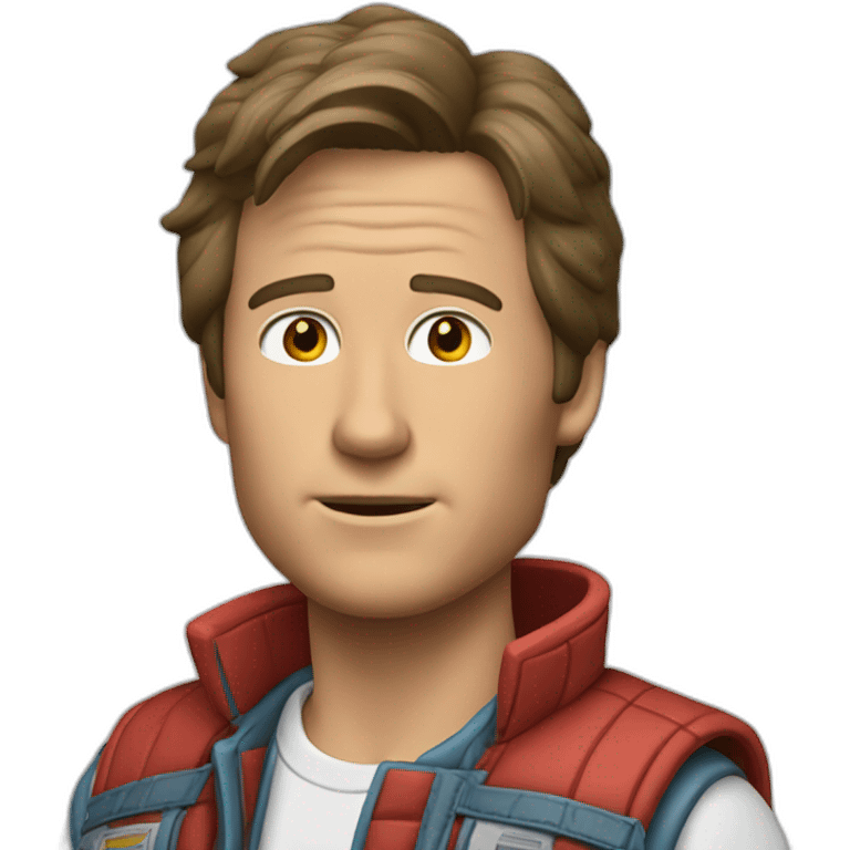 marty mcfly emoji