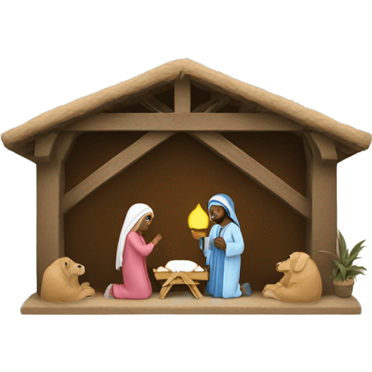 nativity scene emoji