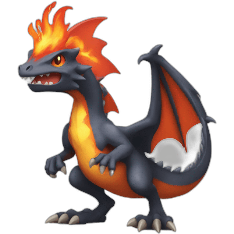 Dracaufeu pokémon emoji