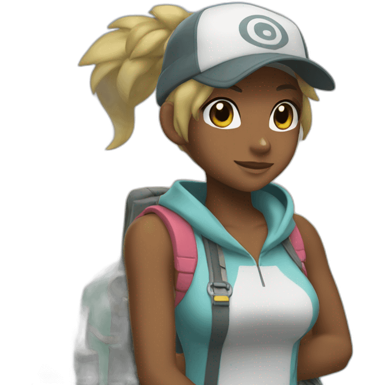 Serena Pokemon Trainer emoji