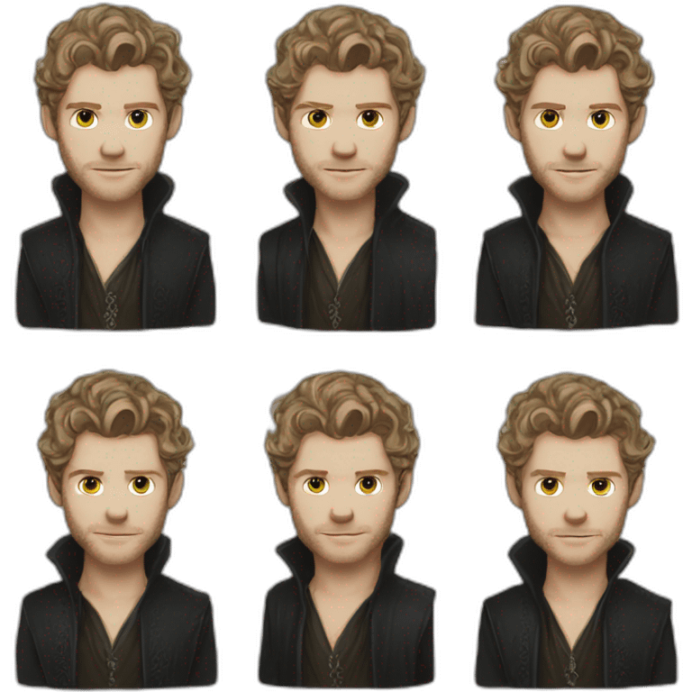 Klaus mikaelson Joseph morgan realistic detailed emoji