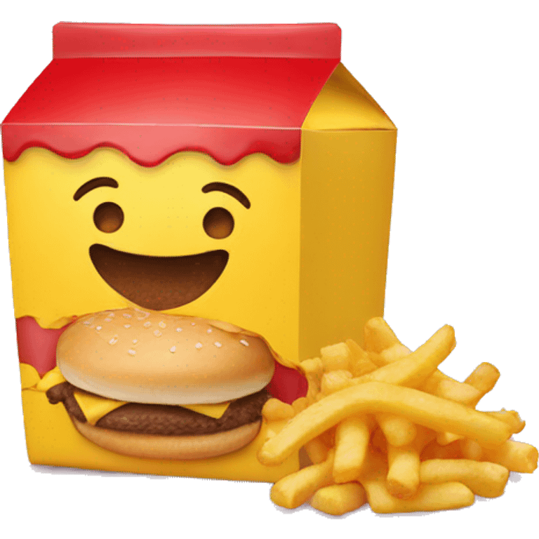 happy meal emoji