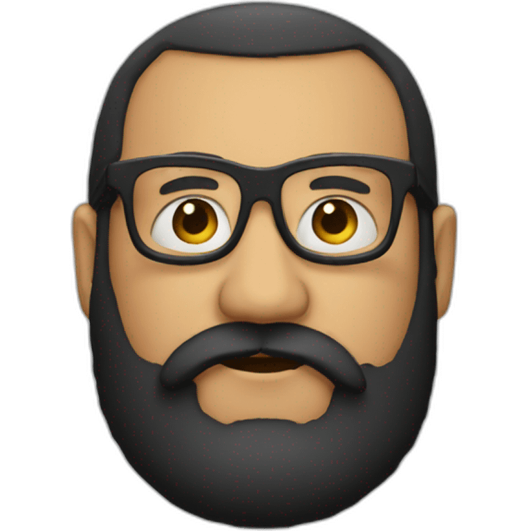 fat-glasses-black beard emoji