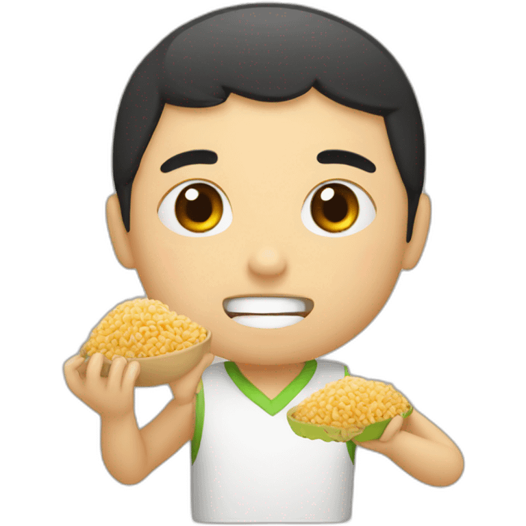 chinenes who eat riz emoji