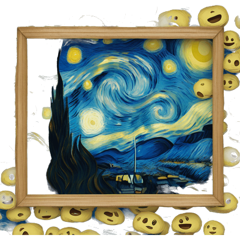 Van Gogh's Starry Night emoji