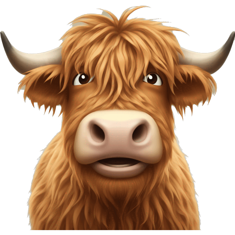 Highland cow emoji