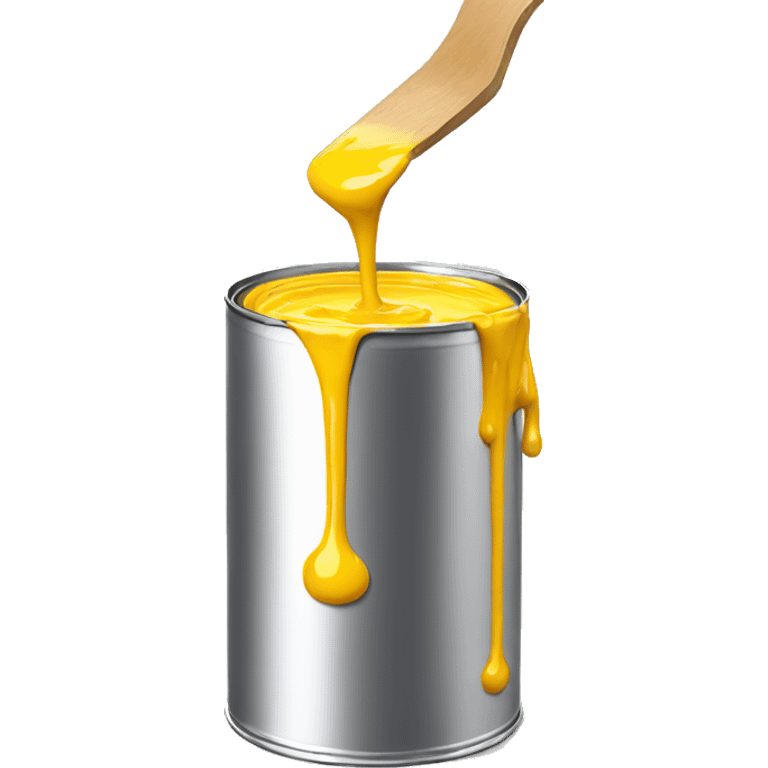  paint pours out of a can emoji